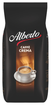 Zrnková káva ALBERTO Caffé Crema 